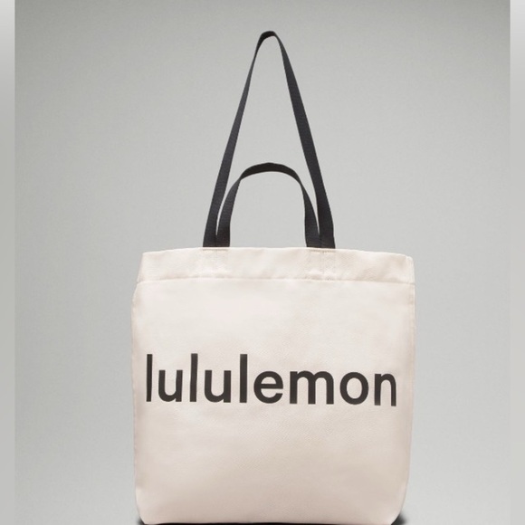 NWT Lululemon double handle canvas tote - Picture 1 of 4